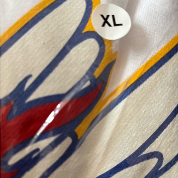 THE HUNDREDS Adam Bomb Men’s White Hoodie in Size XL BNWT - Picture 10 of 11